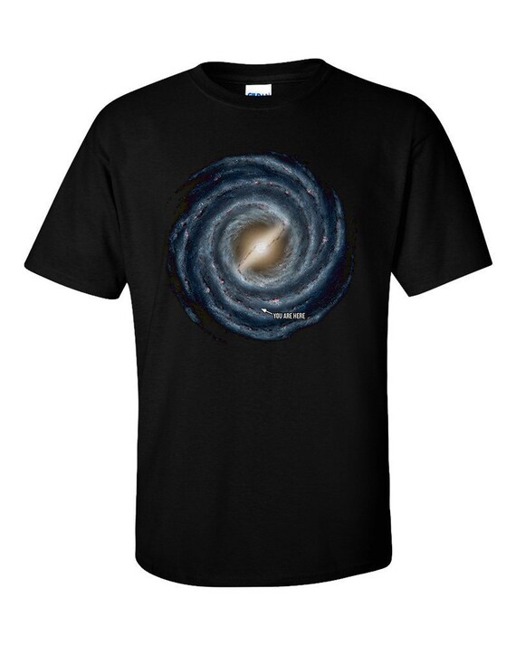 Milky way galaxy t shirt Clearance