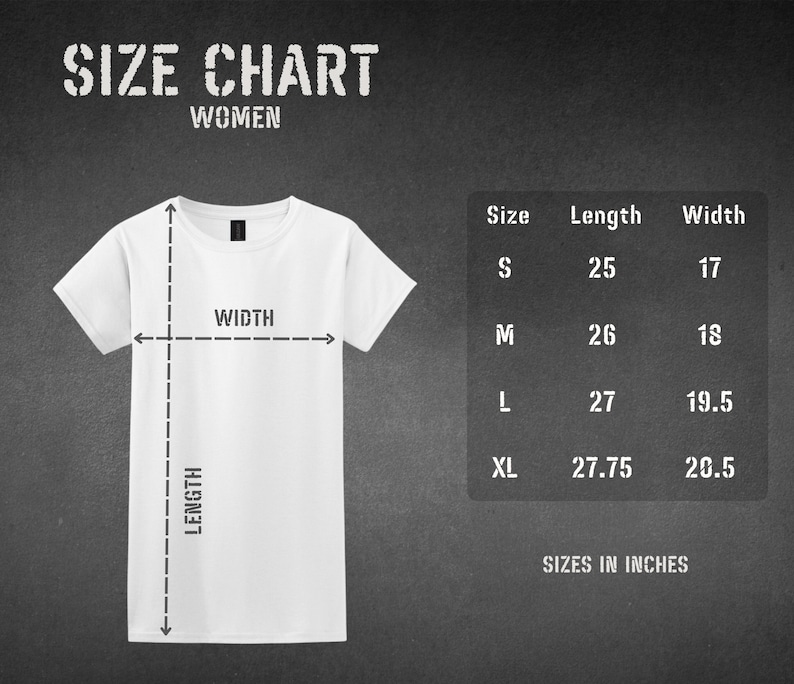 women size chart
