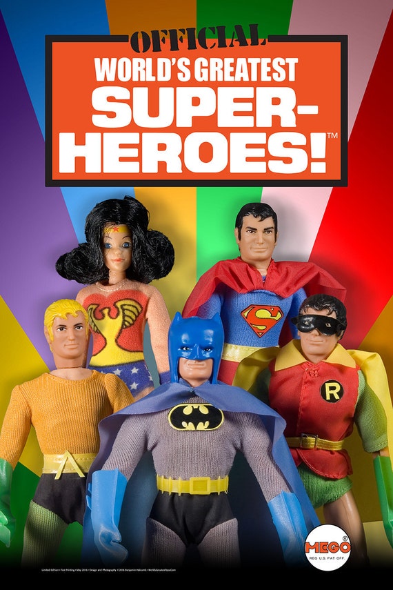 mego world's greatest superheroes