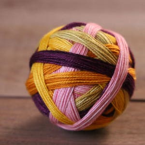 Ready-to-Ship - Padme - A five stripe/color sequence - Pax Sock or Potomac Sock