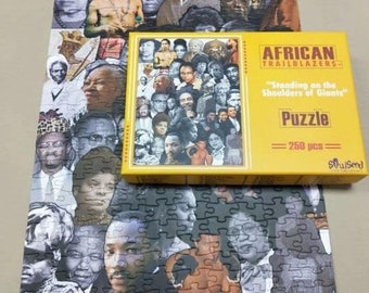 Black History Puzzle - African American Puzzle - African Trailblazers - Puzzle for Gift - Novelty Puzzle -  Black History Month Puzzle