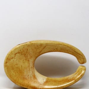 Italian Vintage Mid Century Bertoncello Inspired Honey Abstract Vase