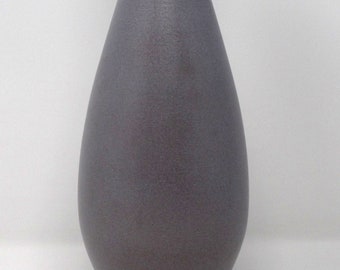 Gramann Töpferhof Römhild X-Tall Vintage Mid Century Mauve Curvy West German Vase