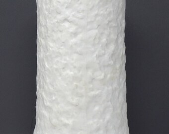 Royal KPM Mid Century Red & White Porcelain West German Vase