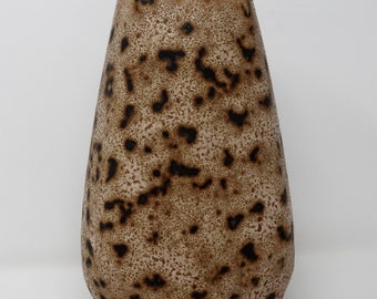 Studio Vintage Mid Century Brown on Brown West German Vase
