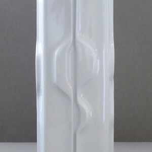 Furstenberg Mid Century X-Tall Glazed Porcelain Abstract Vase