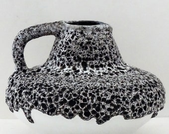 West German Mid Century Vase by ES Keramik Decor Unknown circa 1950s