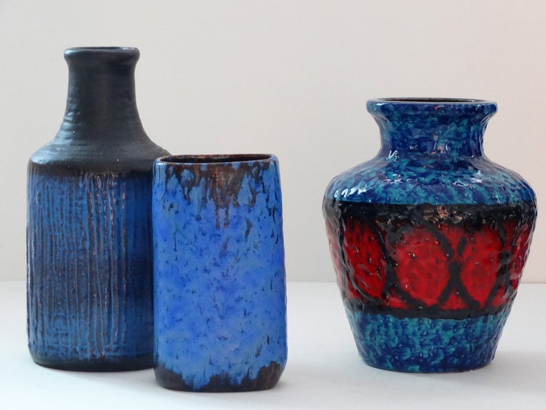 Carstens Mid Century Chocolate Brown West German Vase Etsy