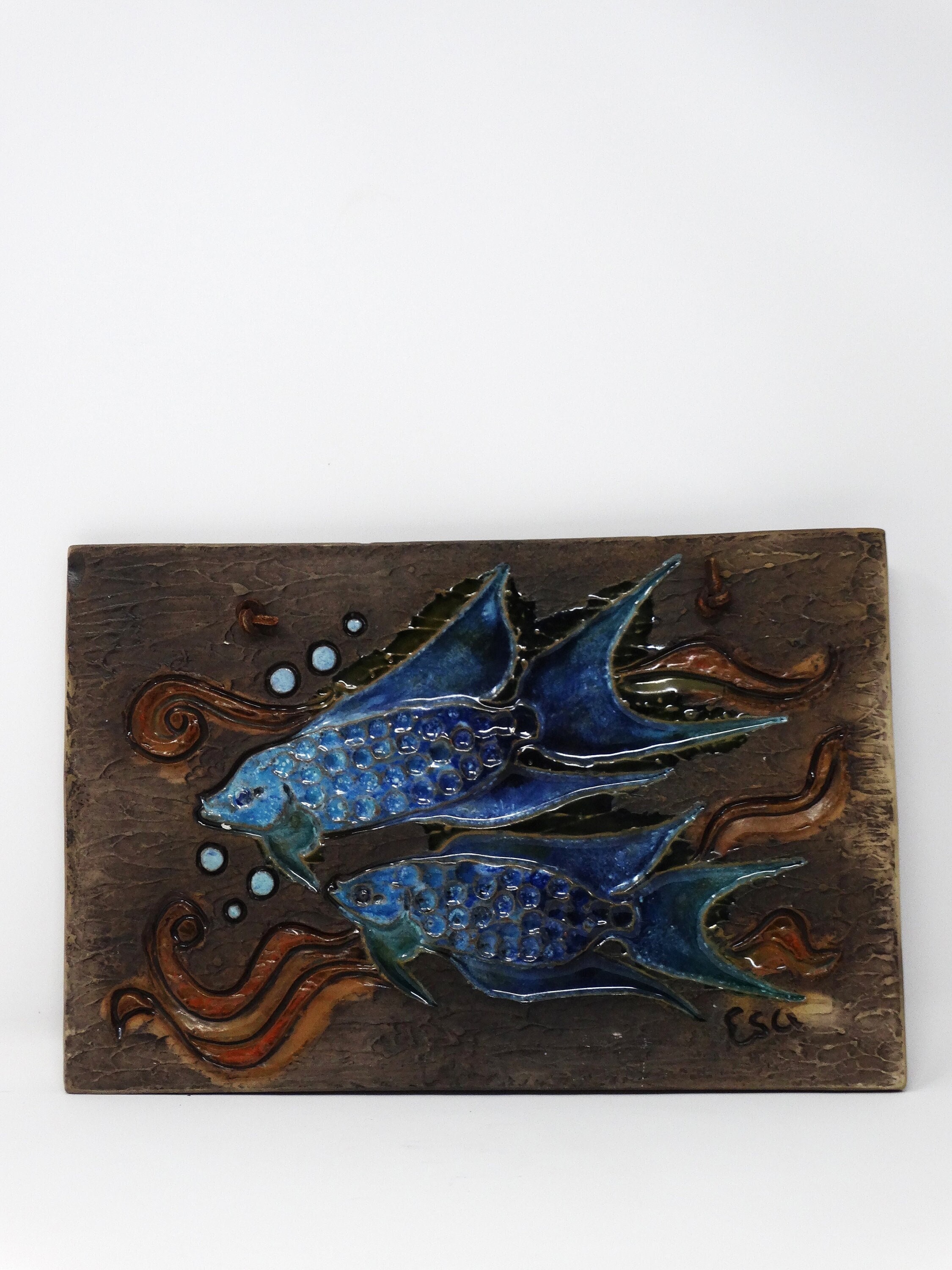 【Made in sweden】Tilgmans Keramik　壁掛けプレート Tilgmans Sweden - Etsy