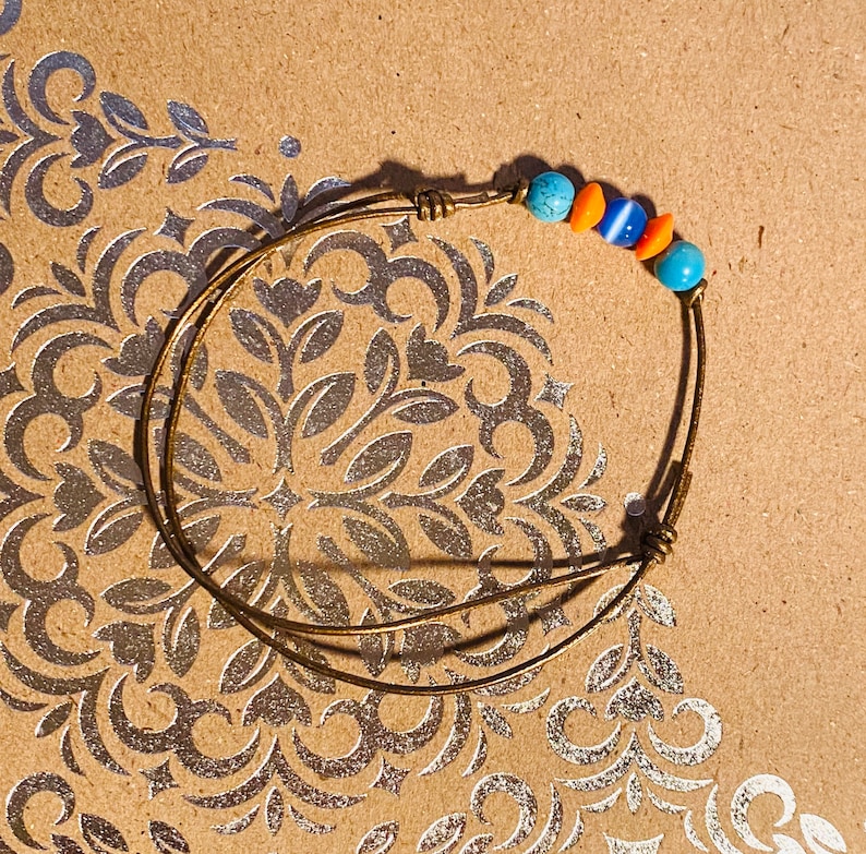 Beach Vibes Beaded Anklet