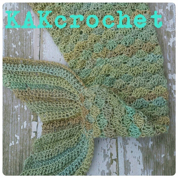 Mermaid tail- mermaid tail blanket- kid,adult and plus sizes available- awesome gift ideas, crocheted mermaid blanket