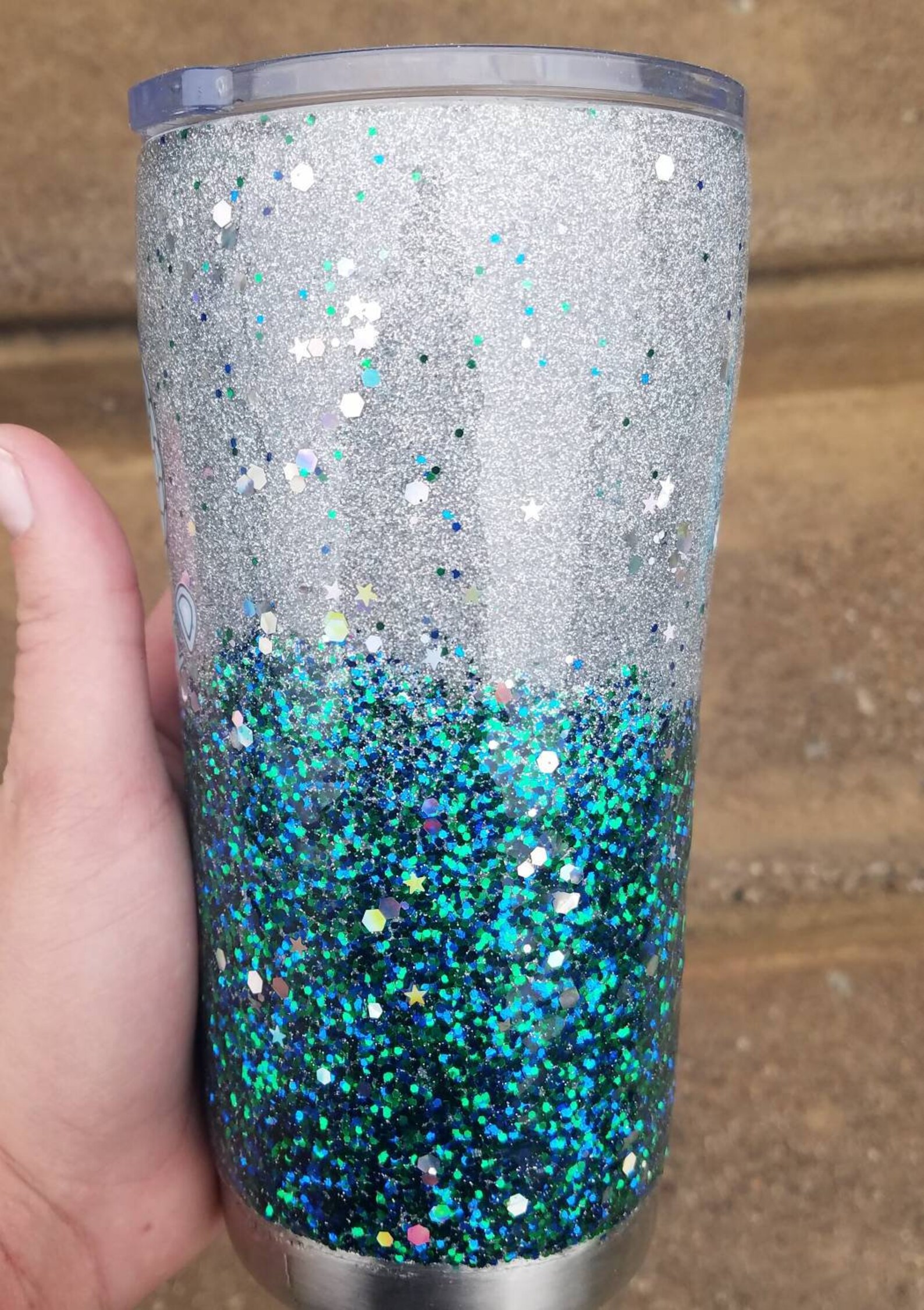 glitter stanley tumbler