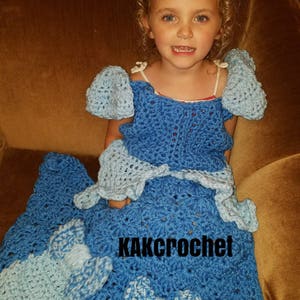 crochet cinderella dress blanket Ravelry: Snowflake Princess Dress Blanket pattern by Carol L Hladik