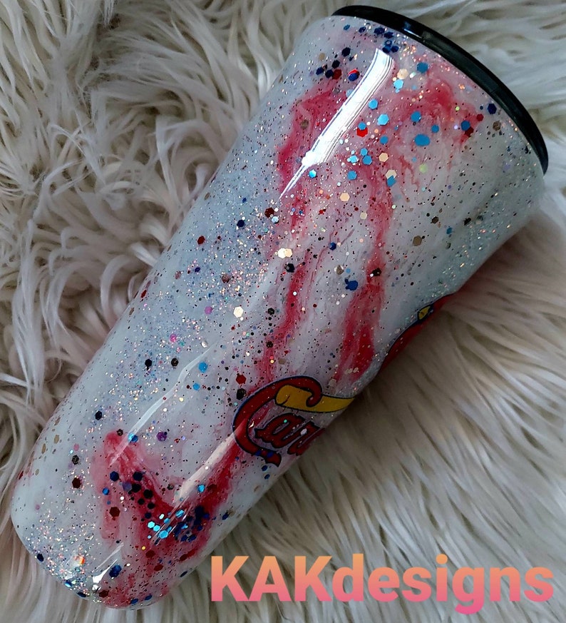 add name Baseball Tumbler with logo /& NameBaseball Swirl Glittery YetiCustom Glitter Sports MugAny Team Colors and Logo can be used