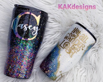 Glitter Yeti//Glitter Tumbler// Custom Yeti tumbler//choose from a design below or create your own UNIQUE tumbler//personalized Yeti tumbler