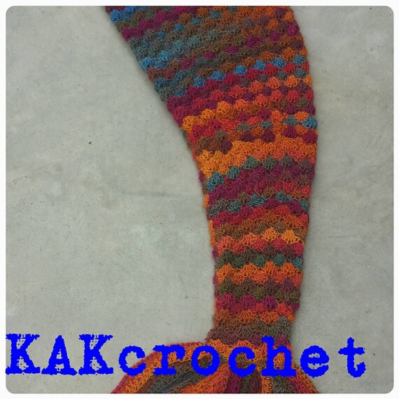 Coperta a coda di sirena per adulti, stile bozzolo, disponibile