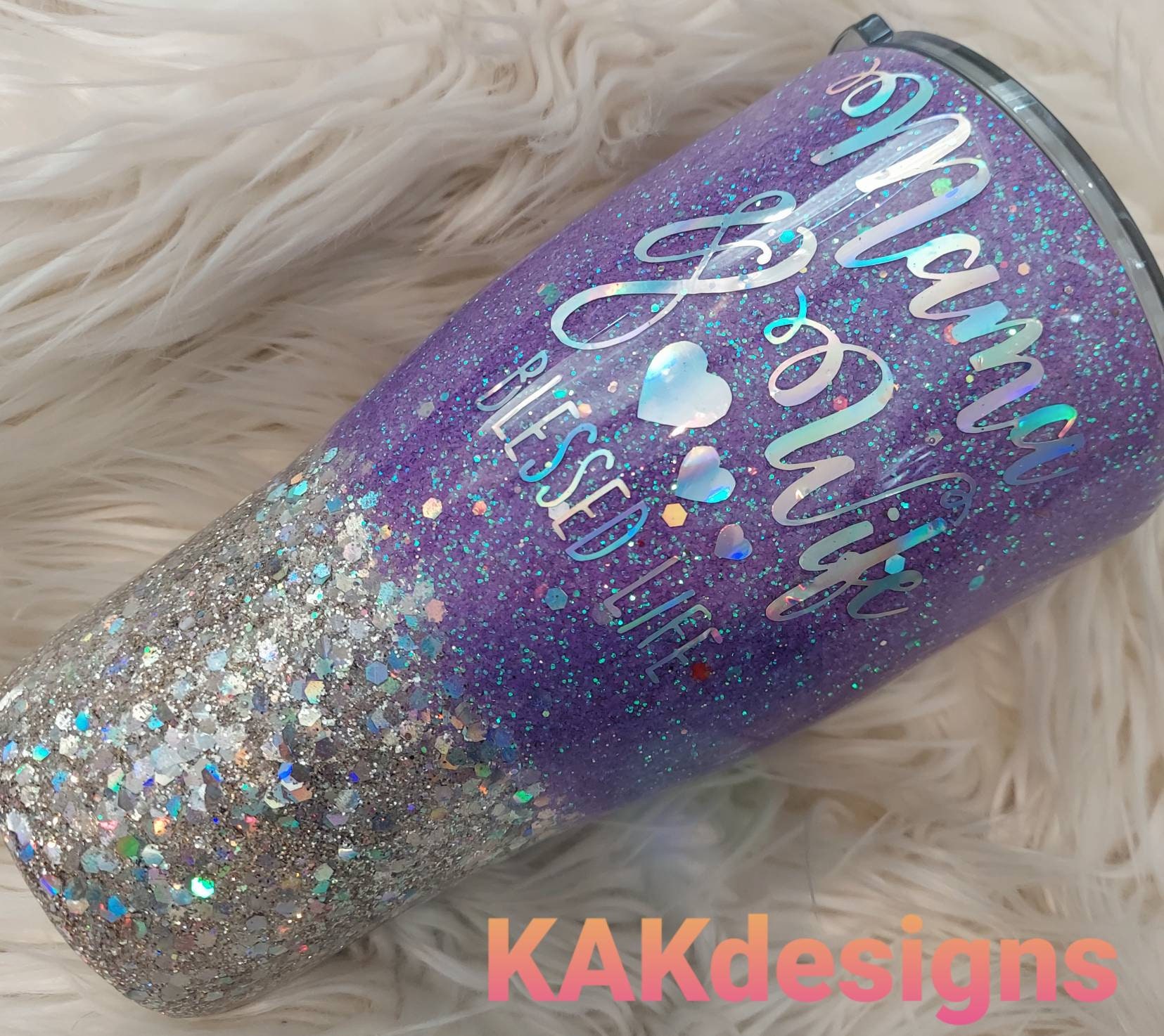 Purple glitter yeti 2025