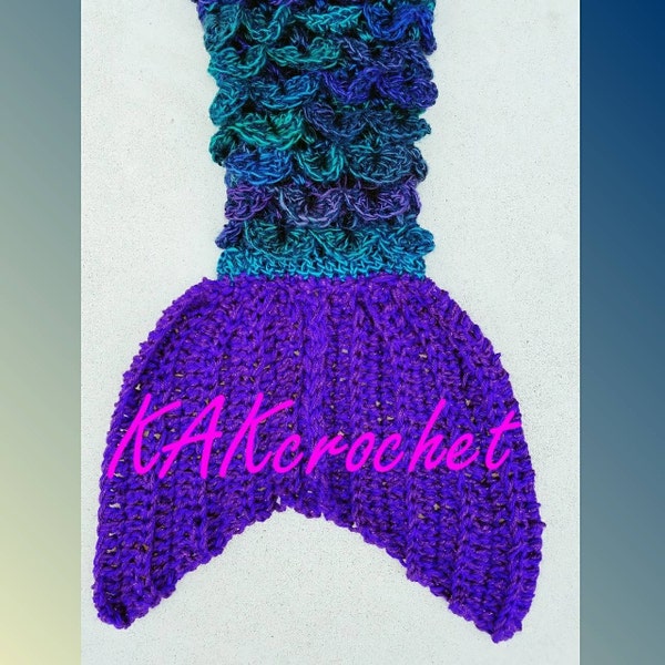 Mermaid tail- mermaid tail blanket- kid,adult and plus sizes available- awesome gift ideas, crocheted bulky GLITTER mermaid blanket