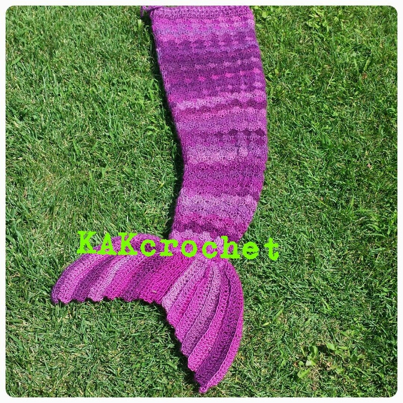 Adult Mermaid Tail Blanket Cocoon Style adult up to 6 foot Etsy