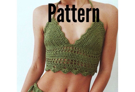 Willow Top Crochet Pattern, Crochet Top, Crochet Top Pattern, Crochet Crop  Top, Crochet Halter Top, Crochet Bikini Pattern, Crochet Pattern 