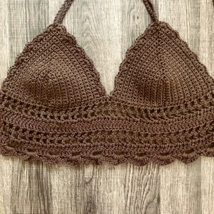 Patrón de crochet top de sauce, top de crochet, patrón de top de crochet, top corto de crochet, top halter de crochet, patrón de bikini de crochet, patrón de crochet imagen 10