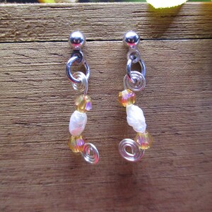 Petite Pearl Earrings