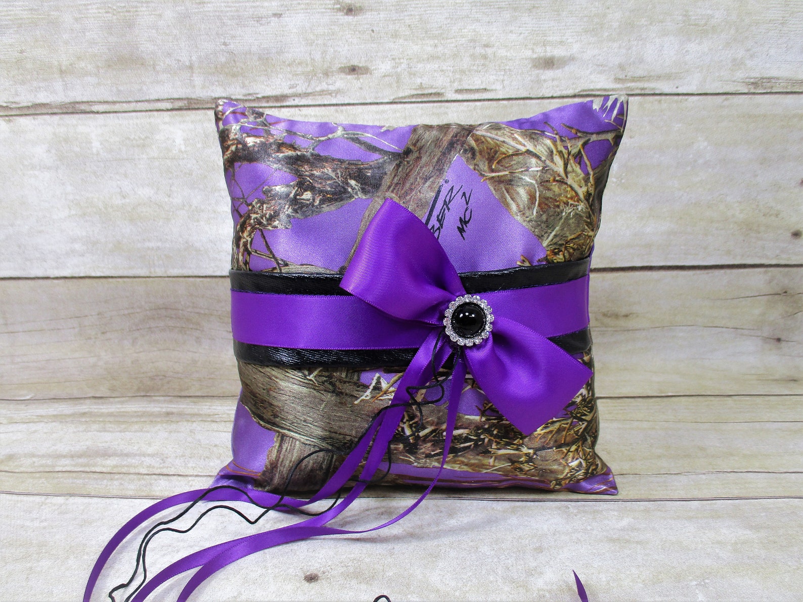 True Timber Purple Camo Wedding Set With Purple & Black Camo Etsy