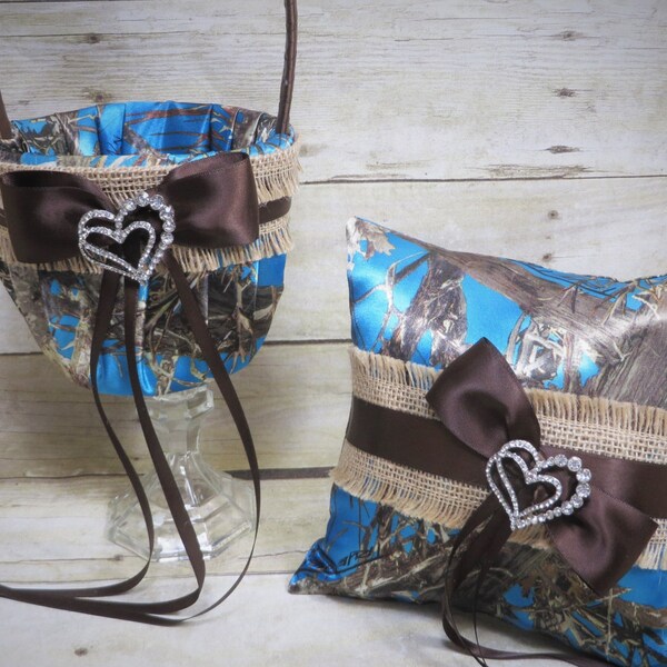 Camo Wedding Pillow Etsy