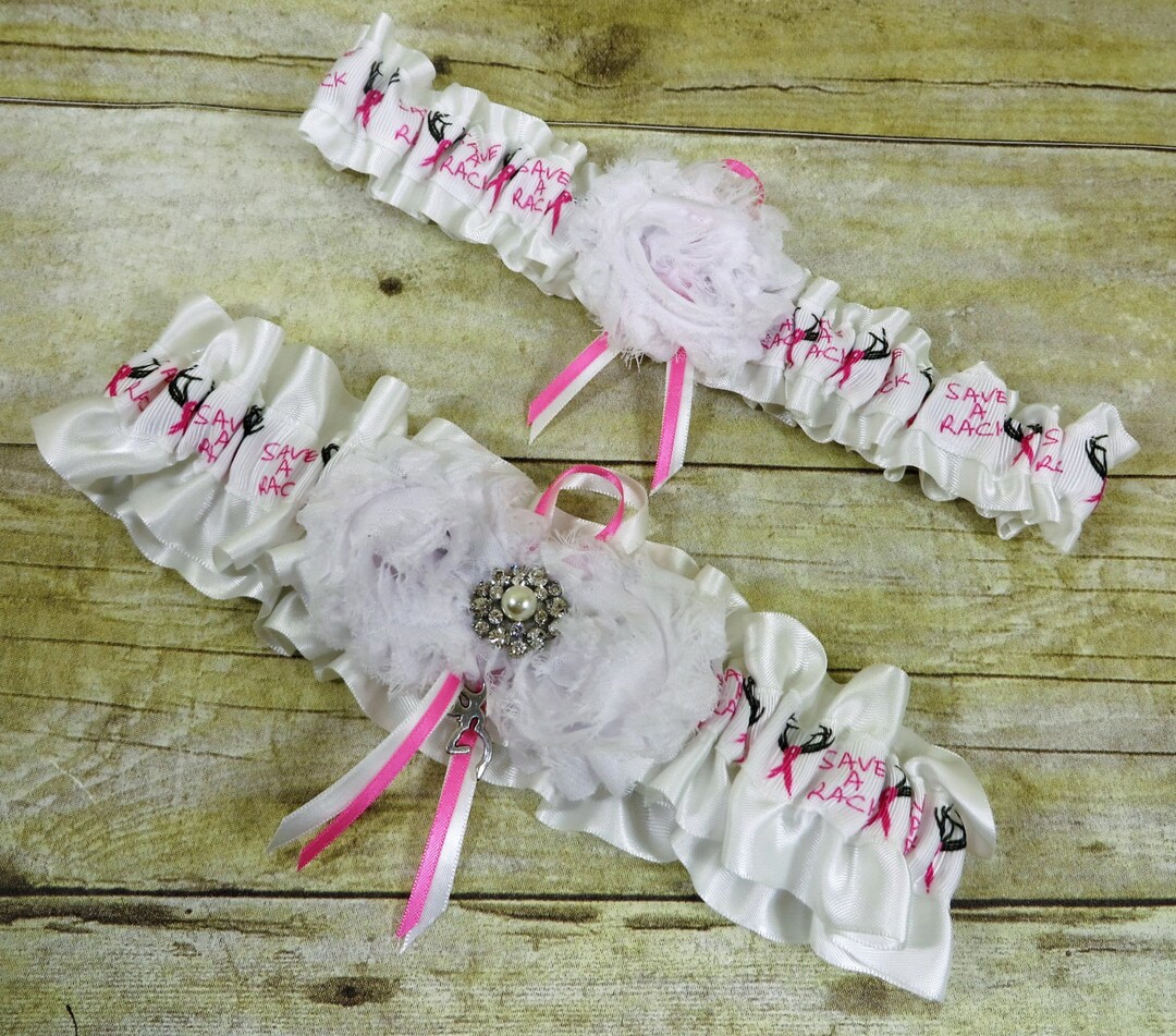 White Camo Garter Bridal Garter Wedding Garter Camo Etsy