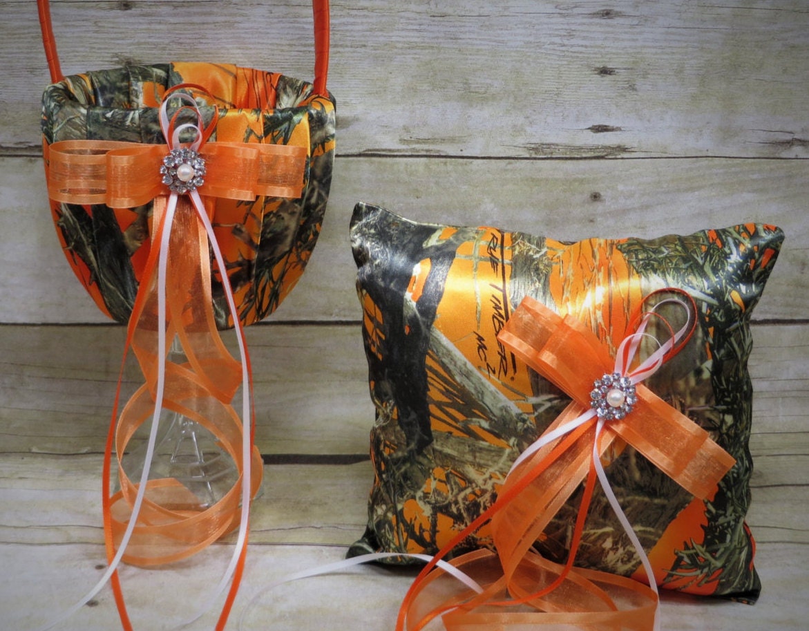 Orange Camo Wedding Ideas