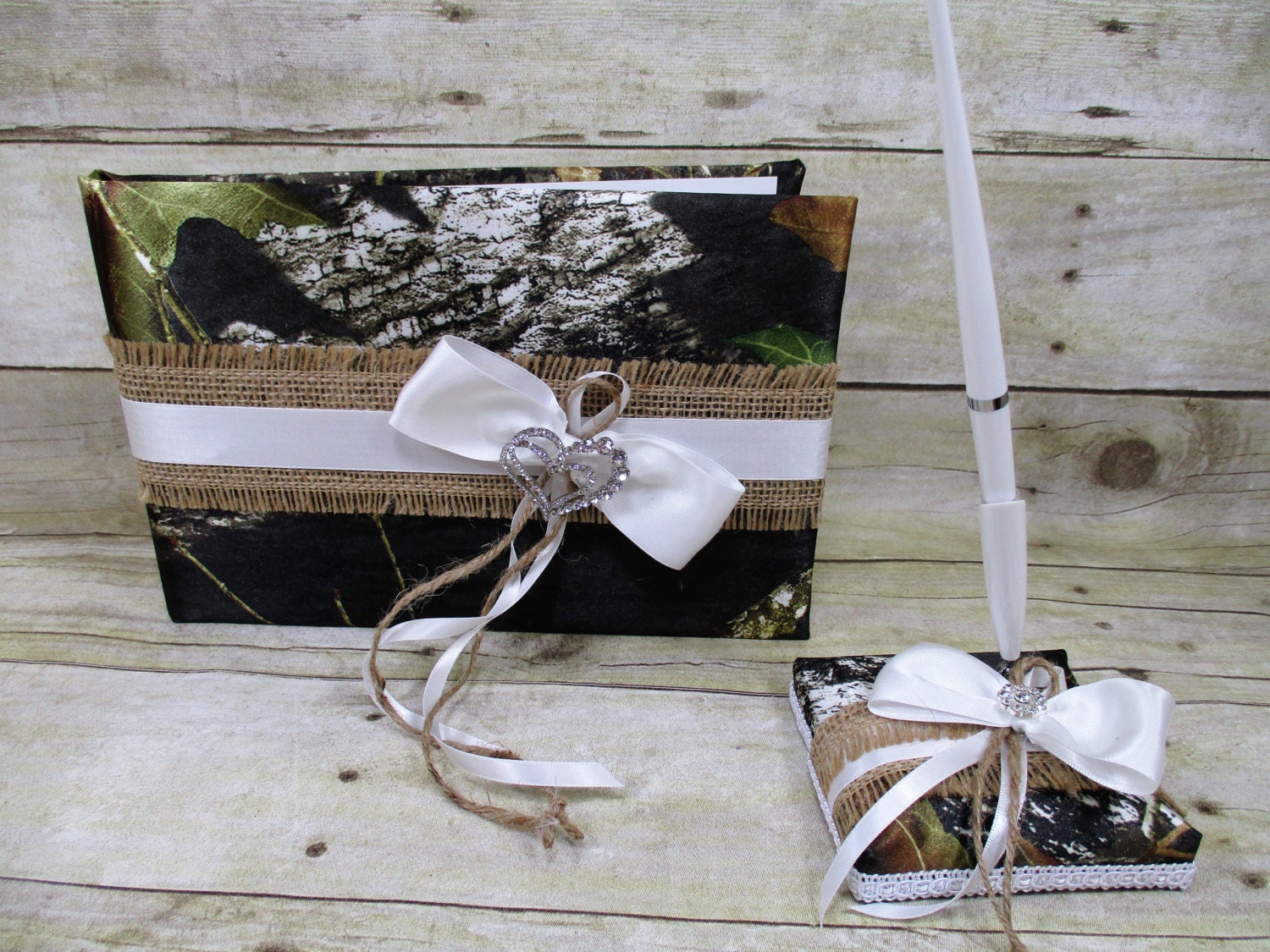 LLCD Camoflauge Guest Book Wedding Mossy OAK BREAK UP Camo LLCD Camoflauge Guest Book Wedding Mossy OAK BREAK UP Camo