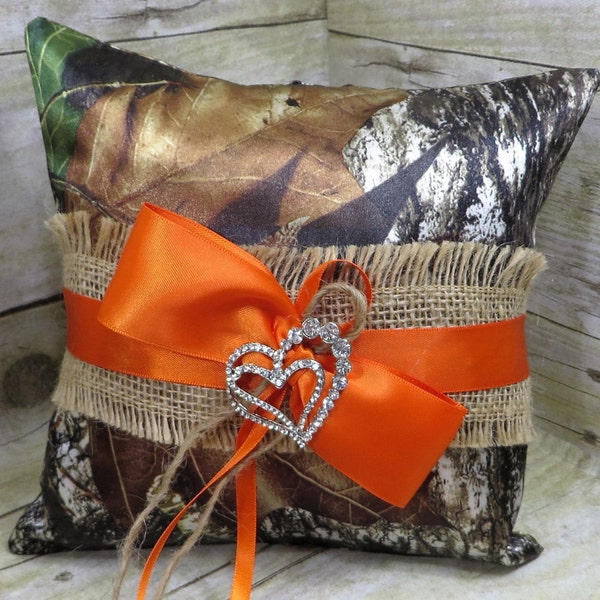 Camo Wedding Pillow Etsy