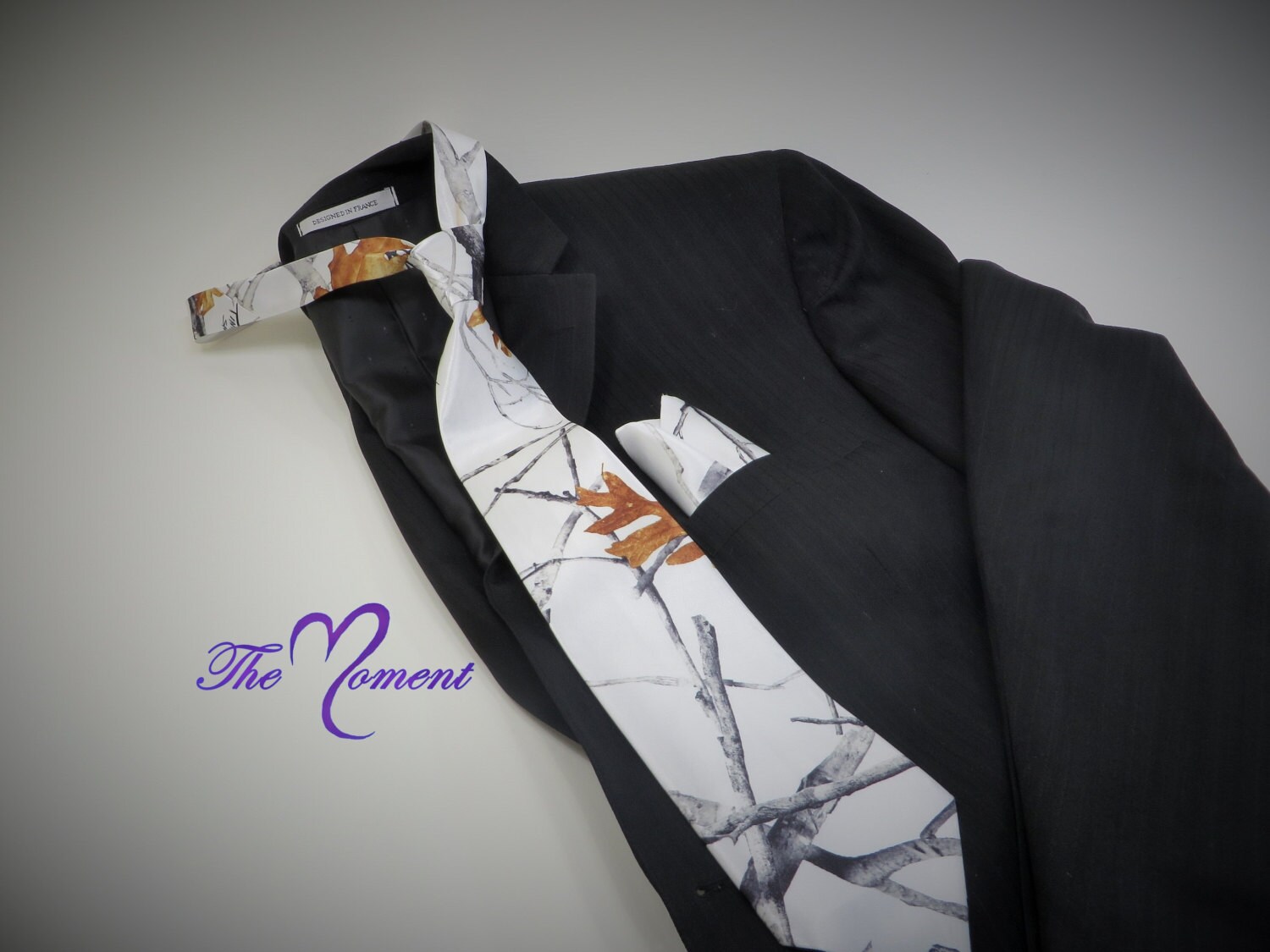mens camo tie