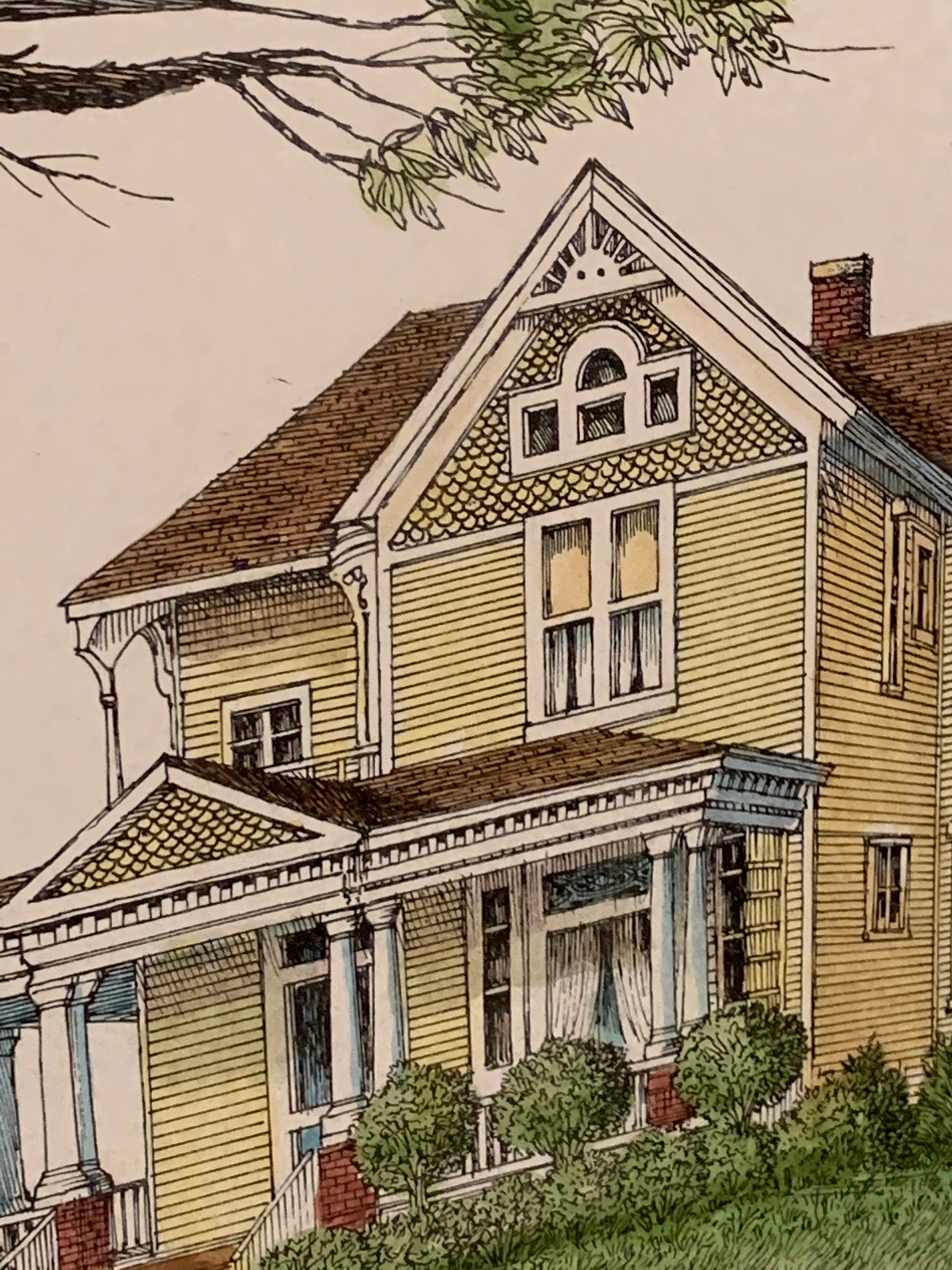 Original Signed & Numbered Watercolor by Jack Appleton, SUMMER, Matted ...