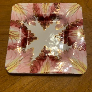 Hand Painted Antique Plate Platter Made In Italy