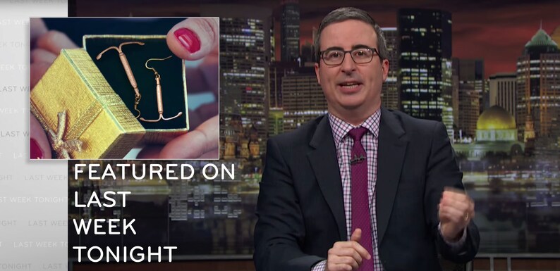 IUD Earrings  match your IUD pendant image 1