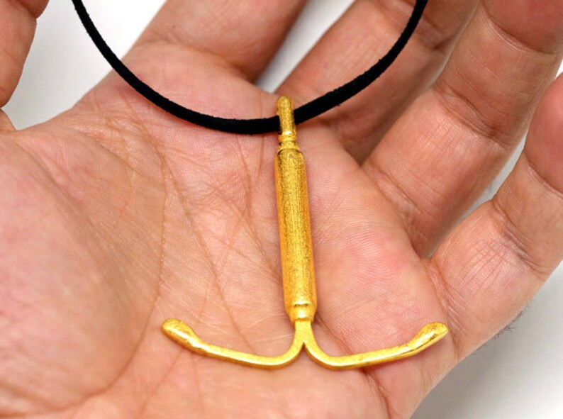IUD Pendant Necklace | Etsy