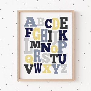 Baby Boy Room Decor, Kids Wall Art Printable, Construction Art, Nursery ...