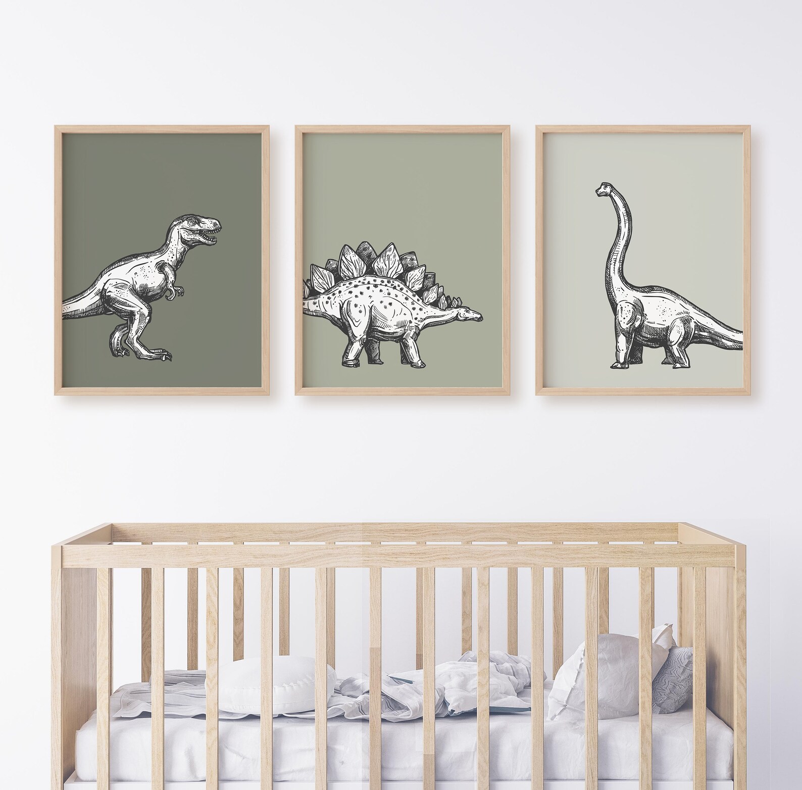 Printable Dinosaur Wall Art, Dinosaur Decor, Boy Nursery Decor ...