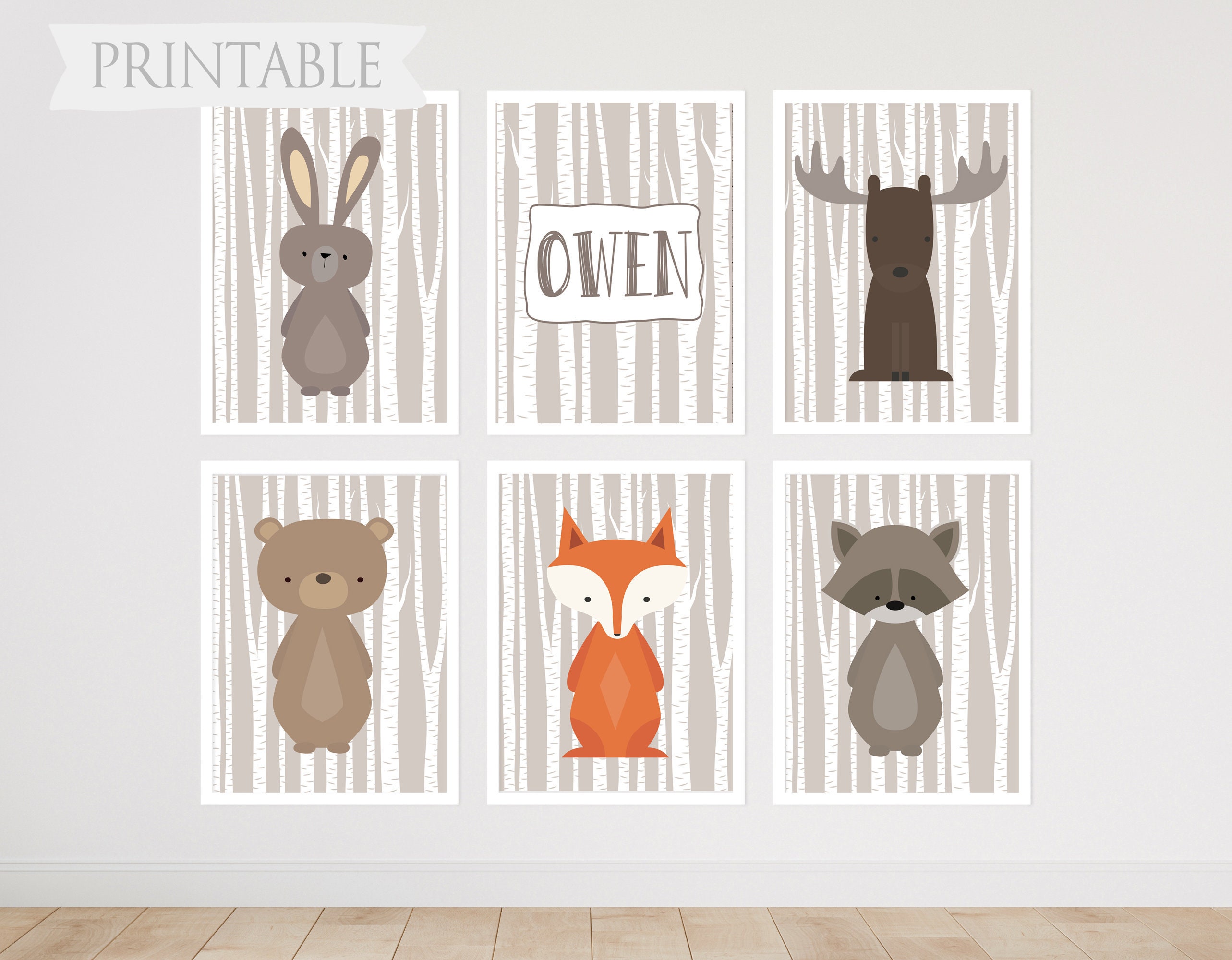 Woodland Nursery Decor Cottagecore Nursery Woodland Nursery - Etsy