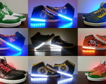 custom light up shoes