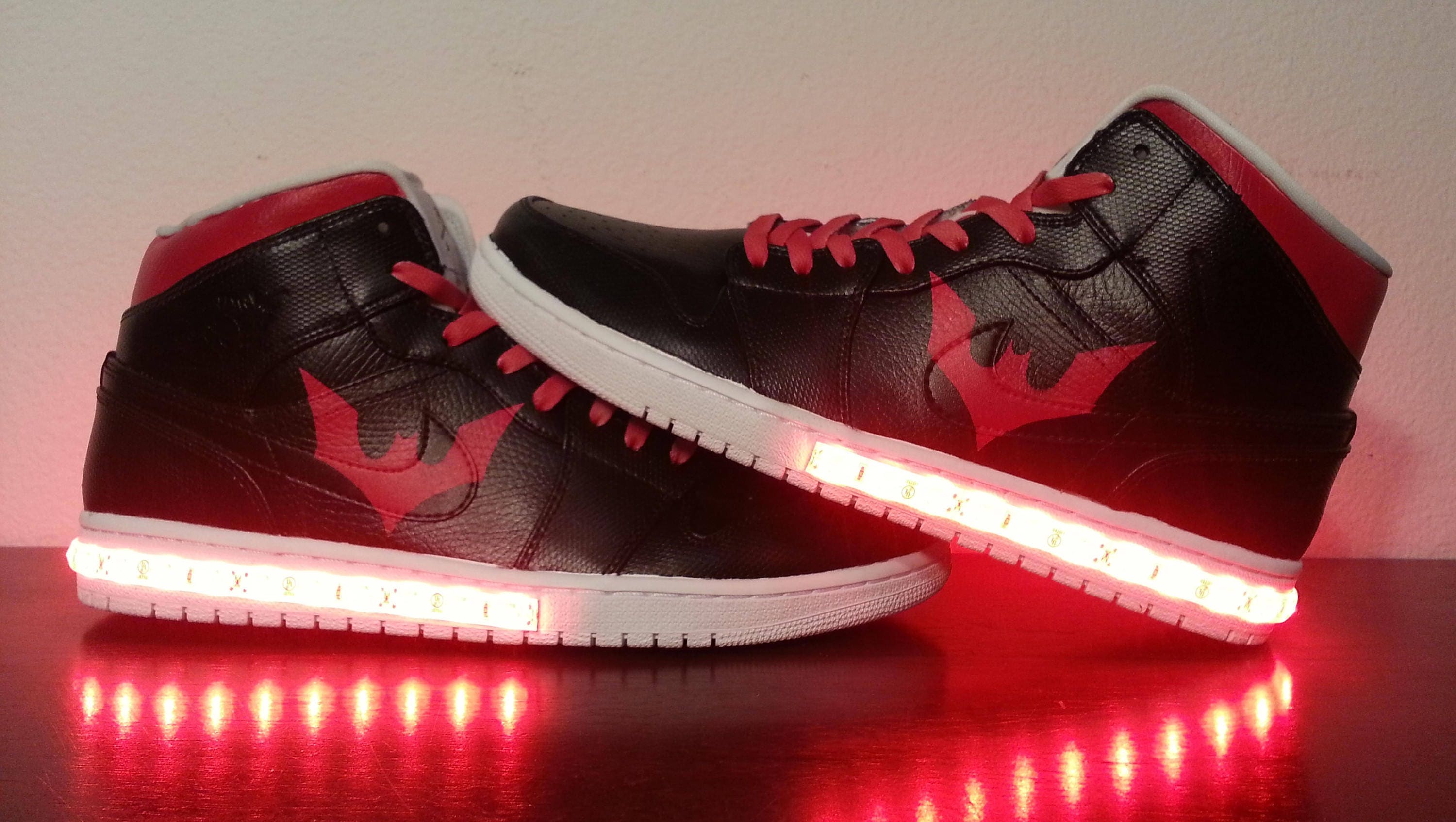 batman shoes with lights