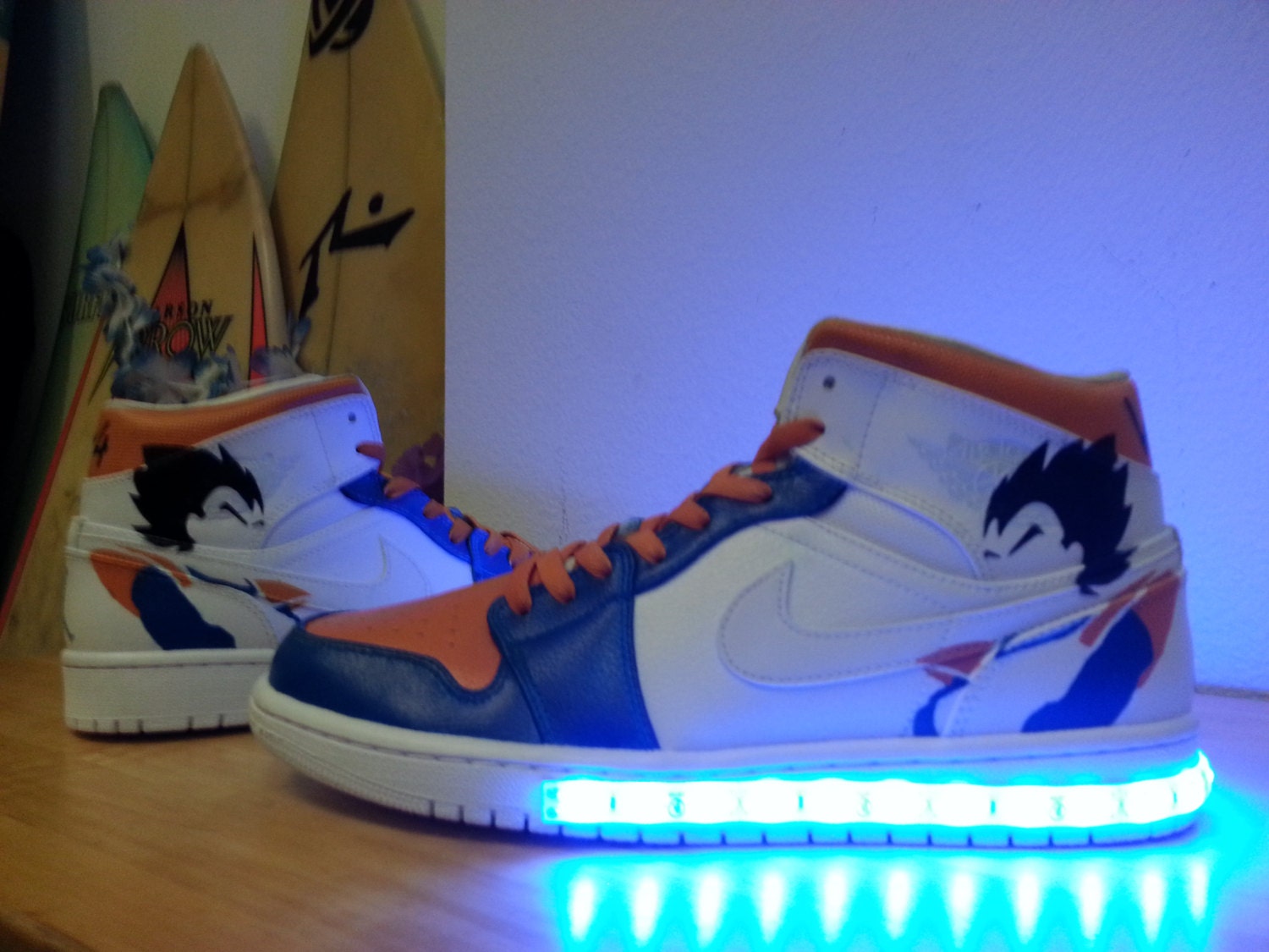 custom light up sneakers