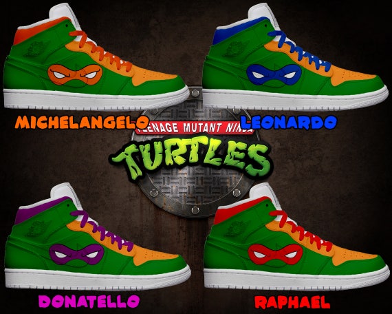 tmnt light up shoes