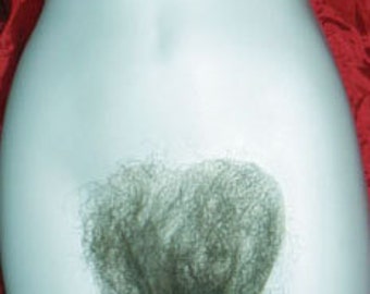 Ungroomed Natural Merkin