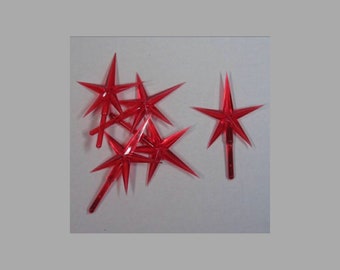 Large Red Star For Ceramic Christmas Tree - Red Star - Replacement Star For Tree - Star - Tree Star