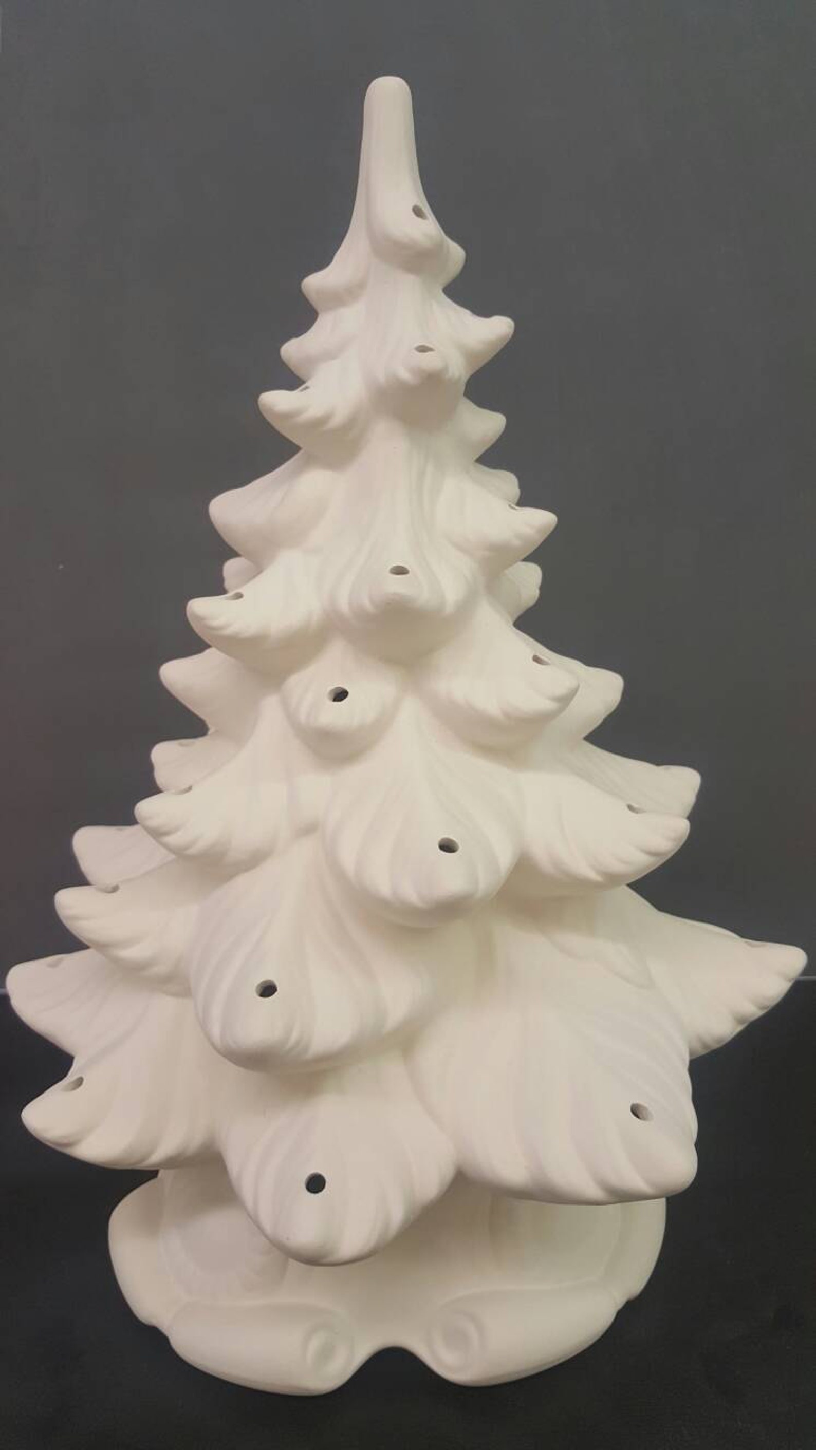 DIY Ceramic Christmas Tree Kit Vintage Christmas Tree Ready Etsy
