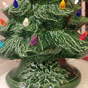 Ceramic Christmas Tree 12 Inches Ceramic Christmas Tree 12 Inches Tall 14 With Star Ceramic Tree Christmas image 6