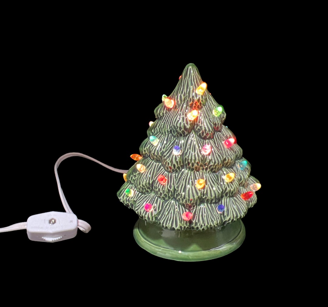 Small Ceramic Christmas Tree 5 Inch Ceramic Tree Small Ceramic Tree