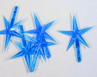 Medium Blue Star For Ceramic Christmas Tree